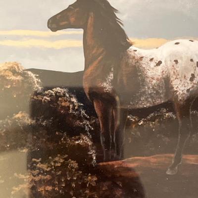 “Silent Hooves” signed & #d by Marguerite Fields