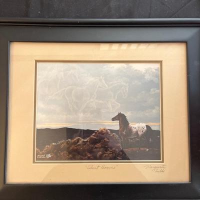 “Silent Hooves” signed & #d by Marguerite Fields