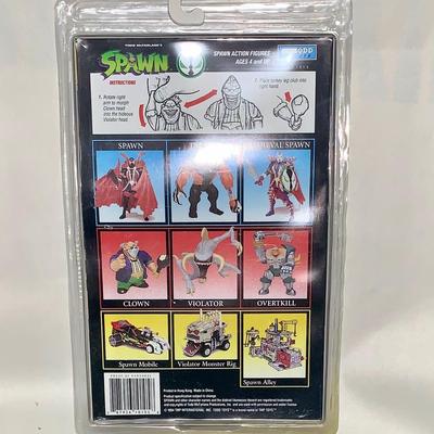 1994 Spawn Clown Head Figure - MOC