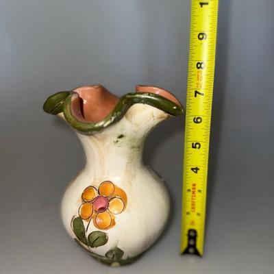 Decorative ceramic vintage vase