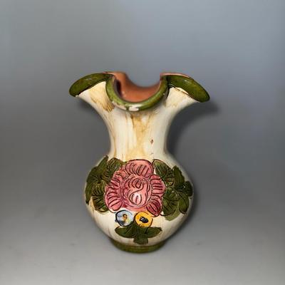 Decorative ceramic vintage vase