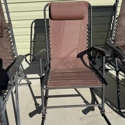 Outdoor Chair Lot (3 pc)