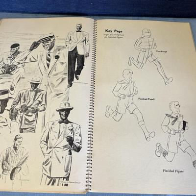 Antique 1936 Fashion Figures Book