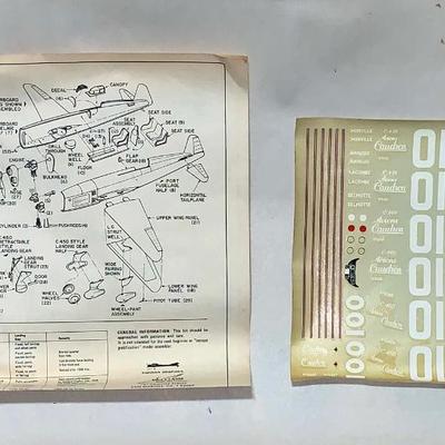 1960s Caudron Racer Airplane Kit