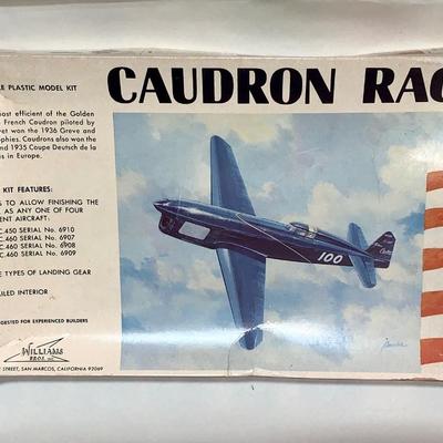 1960s Caudron Racer Airplane Kit