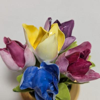 Aynsley & Straffs Bone China Rose Flower Bouquets Hand Made England (DR)