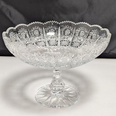 Vintage USSR U.S.S.R Soviet Russian Pedestal Bowl (DR)