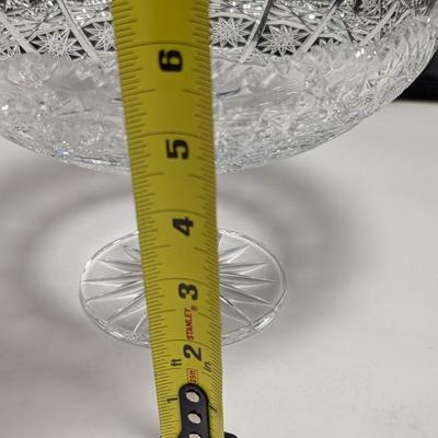 Vintage USSR U.S.S.R Soviet Russian Pedestal Bowl (DR)