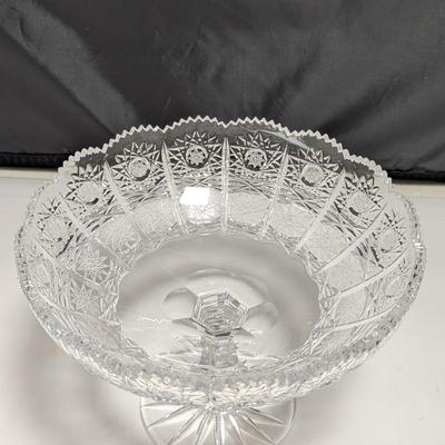 Vintage USSR U.S.S.R Soviet Russian Pedestal Bowl (DR)