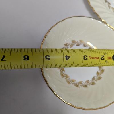 67 Pieces Of Minton Bone China Gold Cheviot Place Settings (DR)