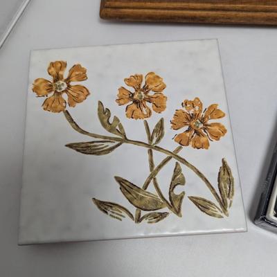 Vintage Trivets & Aynsley Coasters Marucs Handicraft Inc