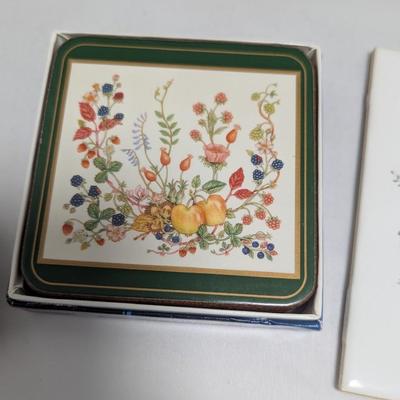 Vintage Trivets & Aynsley Coasters Marucs Handicraft Inc