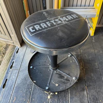 Craftsman Adjustable Pneumatic Mechanics Swivel Seat
