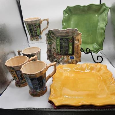 Rue de Paris Luncheon Set