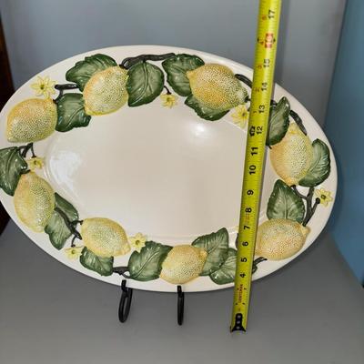 Lemon Oval Platter