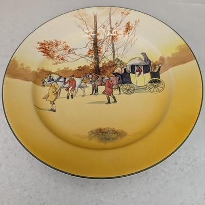 Royal Doulton Coaching Days Dinner Plate #54