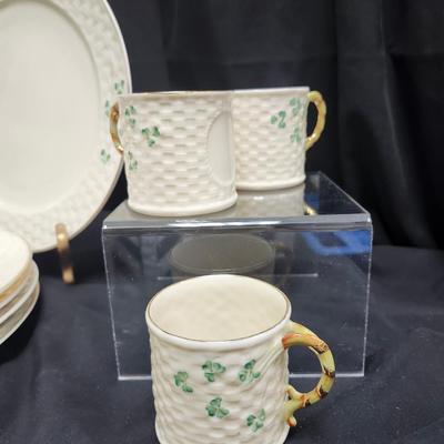 Belleeck Pottery Dishware Set 1