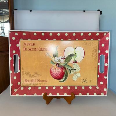 Apple Blosom Orchard TV Tray