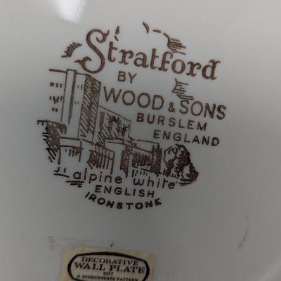 Vintage Stratford By Wood & Sons Pinky Lawrence & Aynsley Mappin & Webb Plate #55