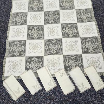 Madeira Embroidery Antique Linen
