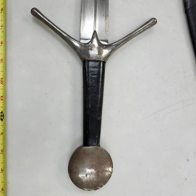 Medieval Sword, Scabbard, and Belt