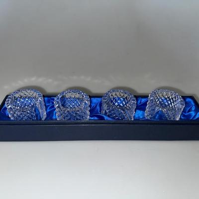 Tipperary Crystal Napkin Rings