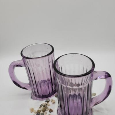 Amethyst Beer Mugs