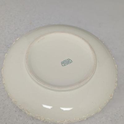 Wedgwood Embossed Queensware Cream On Cream Console Centerpiece Bowl #61