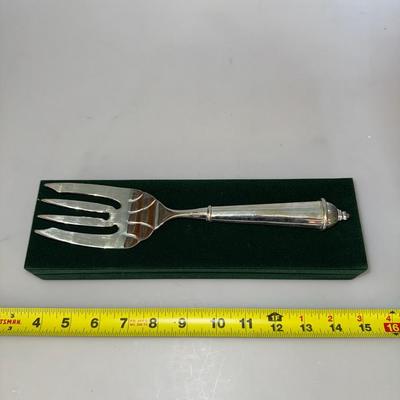 Silverplated Copenhagen Serving Fork