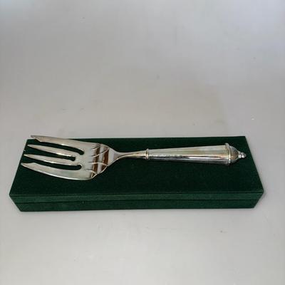 Silverplated Copenhagen Serving Fork