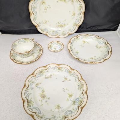 Haviland & Co. Limoges Plates Different Marks D. F. Richardson Toledo Ohio