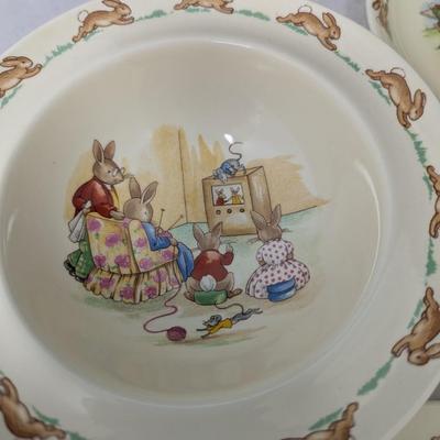 Bunnykins Royal Doulton China Dishes