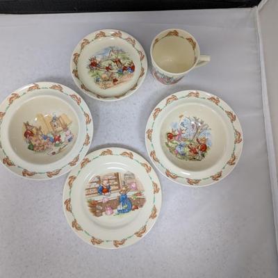 Bunnykins Royal Doulton China Dishes