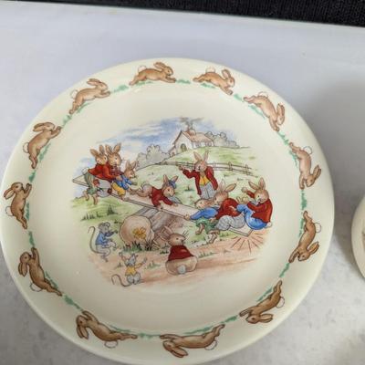 Bunnykins Royal Doulton China Dishes