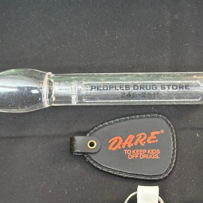 Lot of Vintage Advertising Trinkets and Marbles