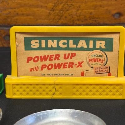 Lot of Vintage Advertising Trinkets and Marbles