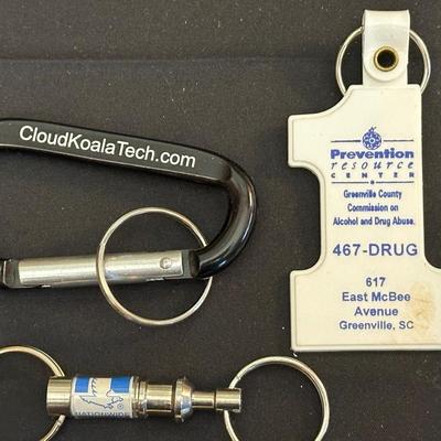 Lot of Vintage Advertising Trinkets and Marbles