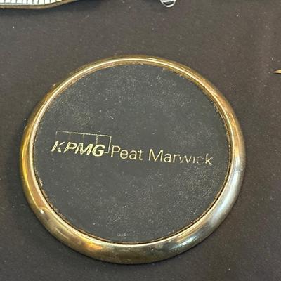 Lot of Vintage Advertising Trinkets and Marbles