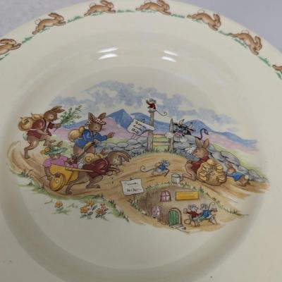 Bunnykins Royal Doulton China Dishes #63