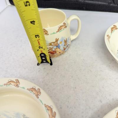 Bunnykins Royal Doulton China Dishes #63