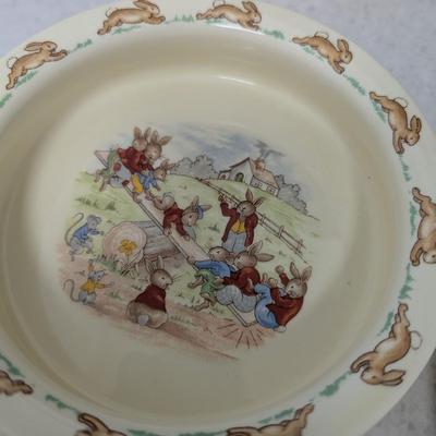 Bunnykins Royal Doulton China Dishes #63