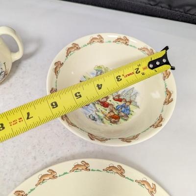 Bunnykins Royal Doulton China Dishes #63