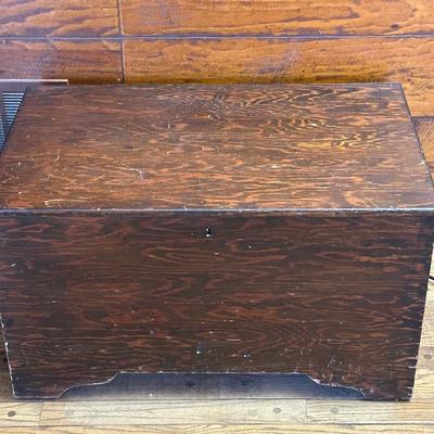 Vintage Wooden Chest