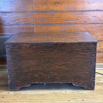 Vintage Wooden Chest