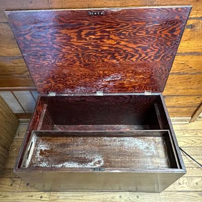 Vintage Wooden Chest