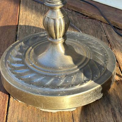 Two Tiffany Style Floor Lamps