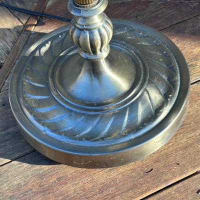 Two Tiffany Style Floor Lamps