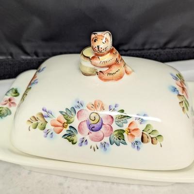 International Marked Butter & Condiment Dish #66
