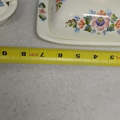 International Marked Butter & Condiment Dish #66