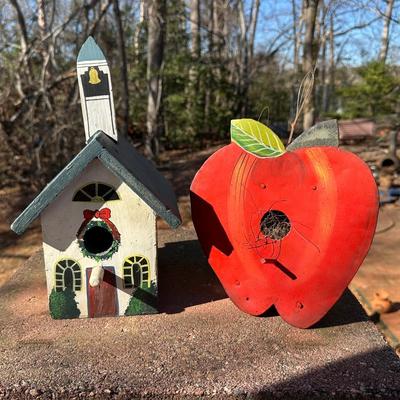 Lot of Bird Watching Items including Two Birdhouses and More!